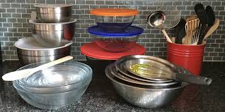 Glass mixing bowls tend to be the ones used most often in tv cooking shows — so that viewers can see inside the bowls. The Best Mixing Bowls Of 2021 Reviewed