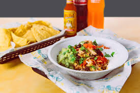 Combine all the taco sauce ingredients: Taco Del Mar Menu