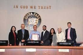 City of Buena Park على X: "We celebrated a few milestones at last night's  Council Meeting ⬇️ 🏊‍♂️Cody Kloepfer's 10 years of service in our  Community Services Department 🎓 Buena Park College