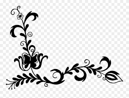 3 users visited floral designs png black and white clipart this week. Corner Flower Drawing At Getdrawings Com Free For Are Floral Corner Design Png Clipart 204286 Pinclipart