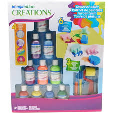Imaginarium Tower Of Paint Set Paint Set Paint Sets Art Painting Supplies