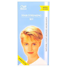 The feature of the effective colour trend: Wella Hair Streaking Kit Natural Light Blonde Highlights Hair Dye Tesco Groceries