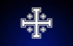 We have 59+ amazing background pictures carefully picked by our community. Wallpaper The Crusaders Jesus Christ God Christianity Dark Blue Background The Jerusalem Cross Images For Desktop Section Minimalizm Download