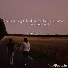 I think the kissing booth is a bad movie. Best Thekissingbooth Quotes Status Shayari Poetry Thoughts Yourquote