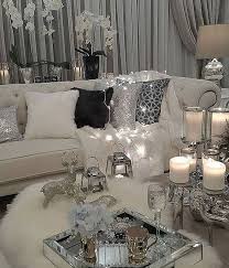 25 Nice Black And White Living Room Design Ideas Livingroom Livingroomdesigns Livingro Winter Living Room Decor Modern Glam Living Room Winter Living Room