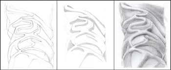 Step By Step How To Draw A Zig Zag Fold Online Drawing Course Drawings Drawing Tutorial