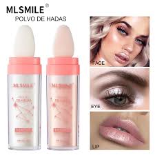 Feenpuder, Textmarker-Puder, Hochglanz, leuchtendes Puder, professionelles  Gesichts-Make-up, Lidschatten, Lippen, Haare, Körper, Glitzer, Make-up
