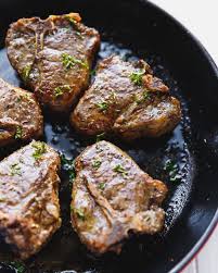 Lamb Loin Chops In The Oven Perfectly Cooked Juicy And Tender Lamb Loin Chops Seasoned With Salt Pepper Lamb Loin Chop Recipes Lamb Chop Recipes Lamb Loin