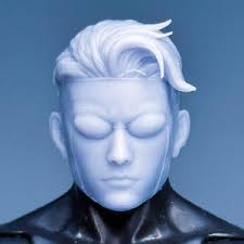 1/12 Bespoke Sculpted Head "cash Cole" Swindler Grifter