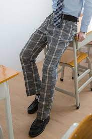 学園 制服 スーツ 男子高校生 スーツ 男子 柄 パンツ 制服 男子