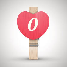 S letter in heart images love photos. Clothes Wooden Heart Pin With Capital Letter O Vector Illustration Clipart Image