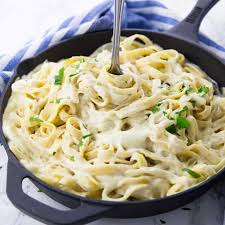 This Vegan Alfredo Sauce Is The Perfect Comfort Food It S So Incredibly Creamy And Rich Without Be Vegan Alfredo Sauce Vegan Alfredo Air Fryer Recipes Healthy