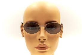 Buy MIKLI Par MIKLI 6741 Vintage Designer Black Halfrim Sunglasses