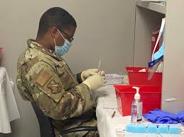 Oklahoma National Guard helps at federal vaccination clinic > Air National  Guard > Article Display