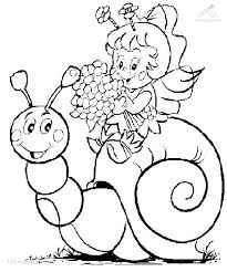 1001 Ausmalbilder Tiere Schnecke Ausmalbild Schnecke