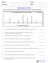 A line graph is the most commonly used graph type. Dot Plot Worksheet Answers Pdf Novocom Top