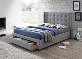 Elinor queen bed with an upholstered headboard. Brayden Studio Rudolph Upholstered Storage Bed Reviews Wayfair Co Uk