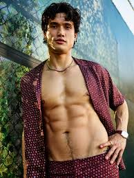Charles Melton bares his ripped body for the cover of “Men's Health” and  slips into a speedo for the inside spread. See more on Just Jared. # CharlesMelton #MensHealth Photos: Ture Lillegraven for