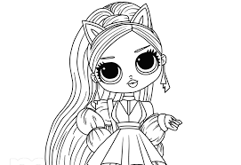 First look at lol surprise hairgoals seriees 2 package. Lol Omg Coloring Pages Free Printable New Popular Dolls