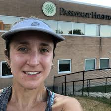 Passavant Hospital Foundation is excited to announce and support our 2024  Pittsburgh Marathon Team! Runner Spotlight! Meet Emily Shimko Emily Shimko,  Ed.D., CSC, ACSM-EP, Assistant Professor, Health Sciences at La Roche  University.