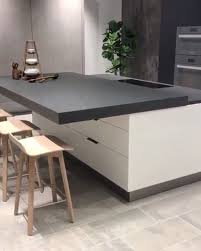 Transform Your Unassuming Kitchen Island With This Awesome Sliding Worktop Designed By Eggersman Kitchen Island Decor Kitchen Furniture Modern Kitchen Design