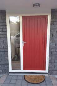 red entrance door tongue groove entrance doors doors entrance