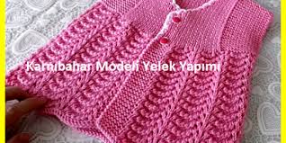 Karnibahar Modeli Yelek Yapimi Derya Baykal Orgu Modelleri Derya Baykal Orgu Modelleri Yelek Bebek Elbise Ogreticileri Orgu