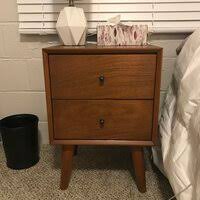Shop over 970 top two drawer night stand and earn cash back all in one place. Allmodern Parocela 2 Drawer Nightstand Reviews Wayfair
