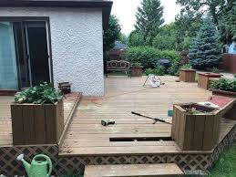 If you're getting ready to strip your deck of old paint, varnish or stain, along with any clinging moss and dirt, then you're in the right place. How To Strip Clean Stain And Seal An Old Deck For Cheap Part 1