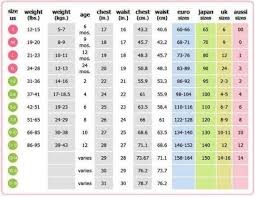 european to us kids children size size chart for kids