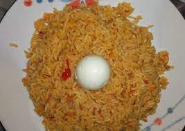 Fry the eggs gently in the oil, until the whites are just about set and the yolks still quite runny. Jollof Rice With Boiled Egg Recipe By Chidinma Onye Cookpad
