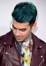 But Not In A Grandma Way It S Actually Kinda Cool Men Hair Color Green Hair Men Dyed Hair Men