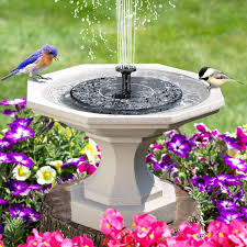 Check spelling or type a new query. Pool Gadino Solar Fountain Pump And Garden Free Standing Floating Water Fountain For Bird Bath Pond Bird Bath Fountains With 4 Water Styles Cutlery Cutlery Sets Antuongreal Vn