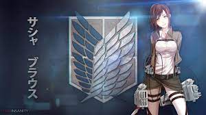 See more ideas about attack on titan, sashas, titans. Sasha Blause Attack On Titan Hd Wallpaper By Thyanda12 On Deviantart