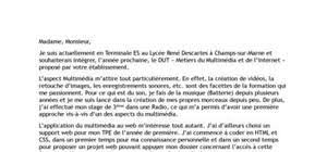 Lettre de soutien moral blairsvillepa. Lettre De Motivation Parcoursup Paces