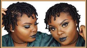 Natural hair twist out styles with two cornrows. Mini Twists Tutorial On Short Type 4 Natural Hair Joynavon Youtube