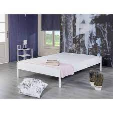 Bett schwarz metall schlafzimmer schwarzes bett we in 2020 bett if you are looking for metallbett 120x200 ikea you are coming to the right page. Metallbett Futonbett Aus Metall In Weiss 120 X 200 Cm Bett 229 00