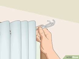There are 114 diy curtain rod for sale on etsy, and they cost $43.95 on average. Simple Ways To Hang Curtains With Wire 12 Steps With Pictures