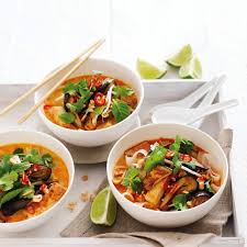 Eggplant Lime And Tofu Laksa Recipe Myfoodbook Recipe Laksa Recipe Recipes Vegetable Dishes
