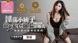 國產AV 蜜桃影像傳媒PMC079 淫蕩小姨子無套強上親姐夫斑斑- CableAV