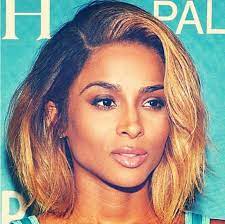 Ciara's voice and dancing prowess is a powerful as her fierce look. Ciara Bob Hairstyles Ciara Hair Front Lace Wigs Human Hair Ciara Bob