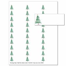With all the templates available at your local office supply store you can make nearly any type of label at home. Christmas Tree Address Labels Holiday Address Label Pack