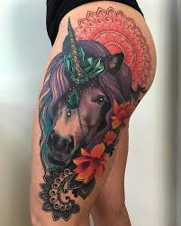 Tattoo done in 2.5 hrs with black #dynamicink , #eztattooing cartridge needles 5rl and 5rlt #fkirons #spektraxionthanks for watching , please subscribe and h. 110 Best Thigh Tattoos For Women And Men