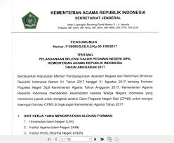 Contoh soal cpns dapat kamu gunakan sebagai latihan mengerjakan soal soal cpns. Kemenag Soal Dan Pendaftaran Cpns Kementerian Agama 2017 Job Fair Lowongan Kerja 2020 Lulusan Smk Lulusan Sma Smp