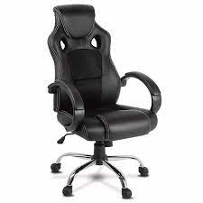 artiss office chair gaming chair computer chairs recliner pu leather s qh australia
