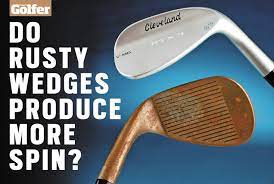 Fill a bucket with warm water, and add either some dish soap or liquid soap. Do Rusty Wedges Really Give You More Spin Today S Golfer