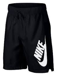 Black And White Shorts For Kids Sportswear Kids Woven Shorts Black White Nike Sportswear Sportswear Shorts