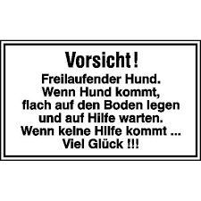 Aluminium geprägt, mit kratzfester einbrennlackierung ein spezialprodukt, das trotz warnung vor freilaufendem hund auf dem grundstück. Hundeverbot Schilder Online Shop