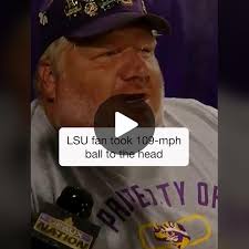 Cory was in good spirits after taking a Tommy White HR ball straight t...