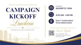 2026 Annual Campaign Kickoff Luncheon